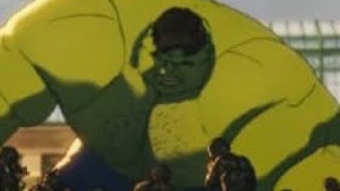 The Hulk farts and dies