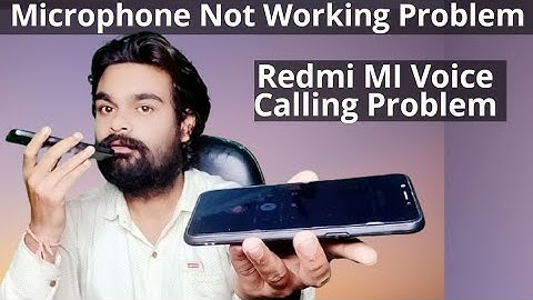 How To Fix Redmi mi Voice Calling Problem || Calling Microphone Not Working Problem solve redmi mi