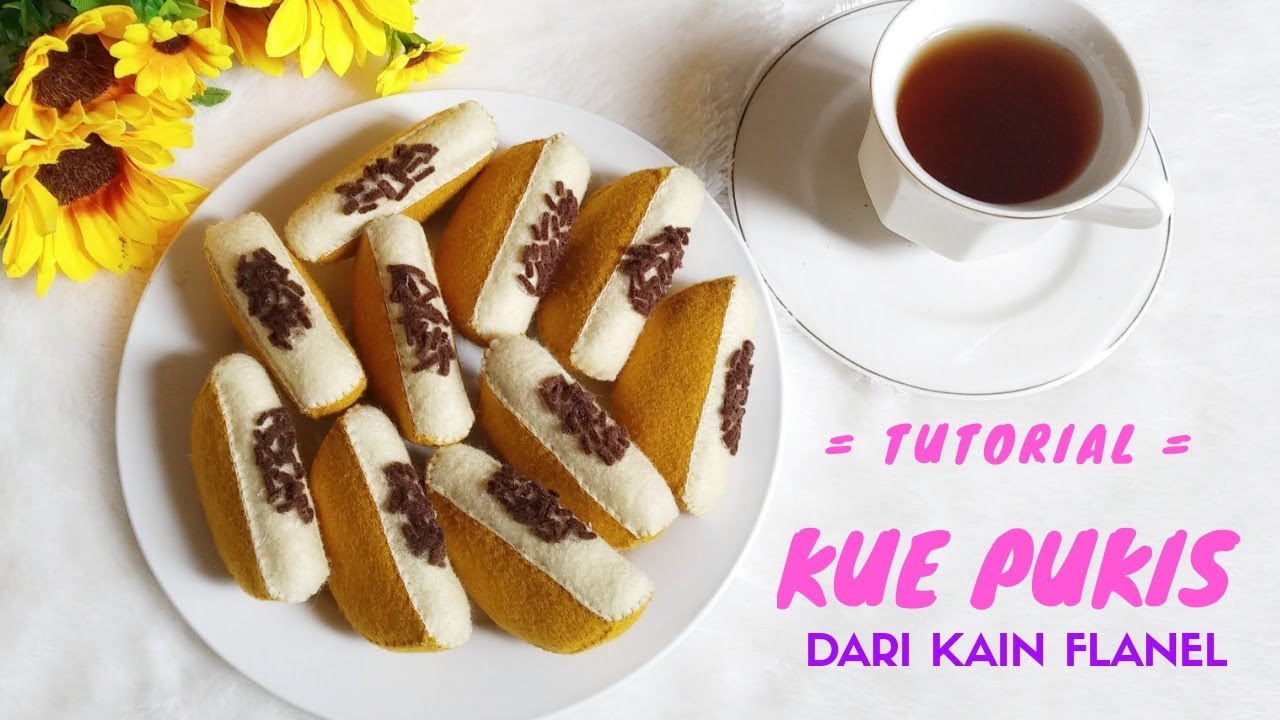 Bikin Kue Pukis dari Kain Flanel || FeltCookies