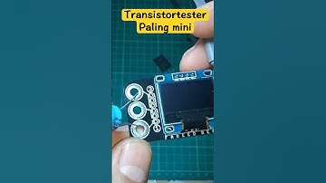 Transistor Tester Mini #electronics #diy #multimeter