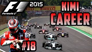 F1 2015 Raikkonen Career Mode Part 18: Brazil