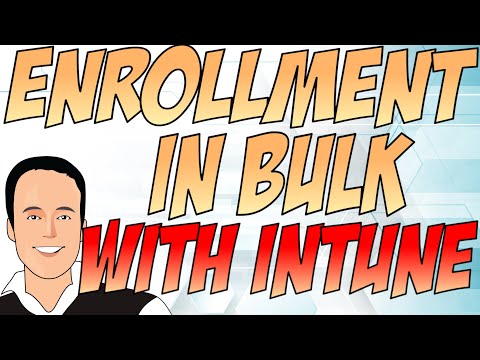Intune Bulk Enrollment