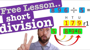 Short Division With Remainders Year 5 | The Maths Guy