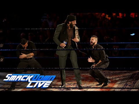 Jinder Mahal mocks Shinsuke Nakamura: SmackDown LIVE, Sept. 12, 2017