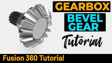 Fusion 360 Tutorial | Differentieel - Kegeltandwiel - Eindstand