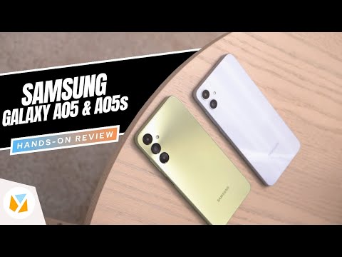 Samsung Galaxy A05 &amp; A05s Hands-On Review