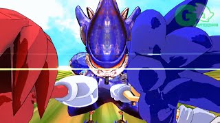 Sonic And Knuckles V.S. Mecha Sonic  [Sonic Animation]  - Sonic V.S. Knuckles The Race ソニック v. ナックルズ