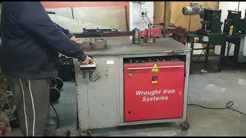 Hebo Scroll bending machine for sale