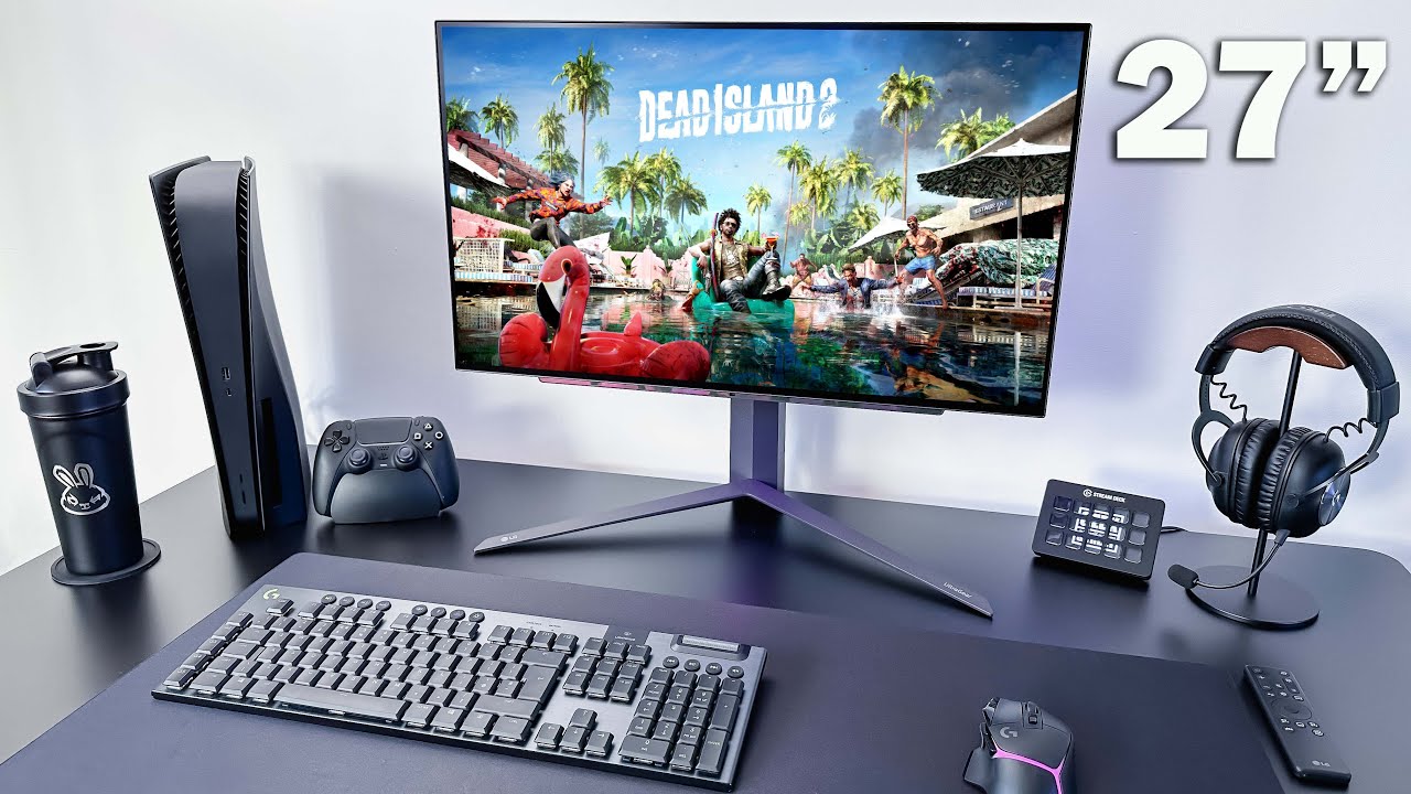 Igor Wallossek on X: Finally - an OLED monitor in 16:9 format. LG sent us  the UltraGear 27GR95QE-B for testing. In addition to the well-known  Ultrawide OLED options, you can now also