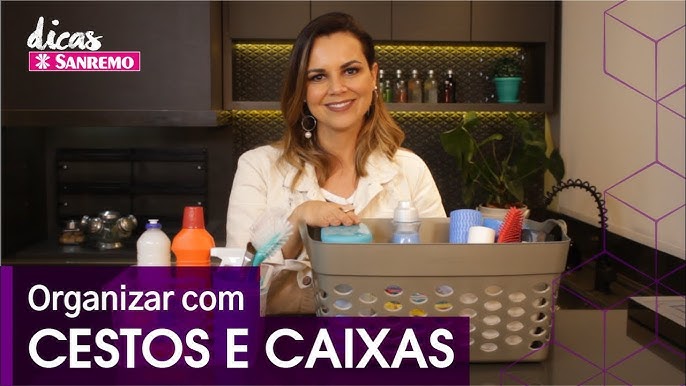 Caixa Organizadora: Veja Como Utilizar +62 Modelos  Organizando armários  de cozinha, Organizador de armario, Caixas organizadoras