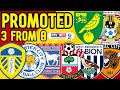 How will the championship promotion race end 