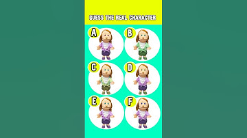 Guess The Real SML Character In Distinctive Images | Jeffy, Judy, Marvin #shorts #jeffy