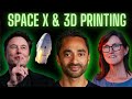 SpaceX INVESTS IN NEW 3D PRINTING STOCK | ARK, CHAMATH & RON BARON INVESTS | SPAC STOCKS  🚀