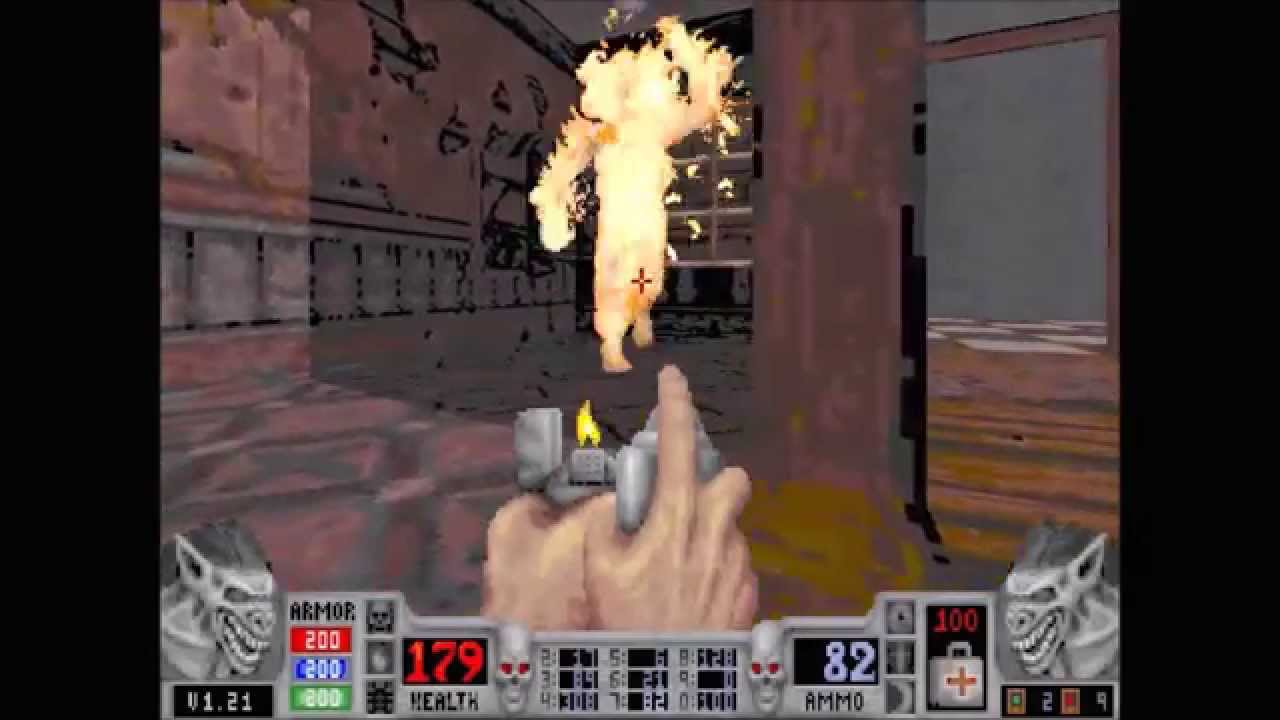 Blood playthrough. Episode 3, Level 2 (The Siege)