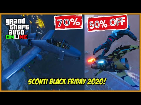 TUTTI GLI SCONTI (50-70%) DEL BLACK FRIDAY SU GTA 5 ONLINE ! (GTA 5 ITA Black Friday 2020)