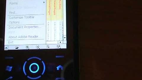 Detailed hands-on review for Adobe Acrobat Reader on Windows Mobile