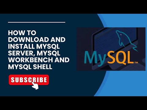 How to download and install Mysql Workbench, Server and Shell on Windows 11 || Latest Version