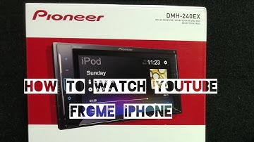 How to watch YouTube and movie from your phone over USB on your new pioneer DMH