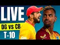 T10 LIVE - Deccan Gladiators vs Chennai Braves | Abu Dhabi T10 live | DG vs CB live | t10 live match