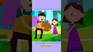 Baa Baa Black Sheep Song | @CaptainDiscovery #shorts #kidssongs