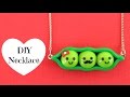 DIY Peas In A Pod Necklace