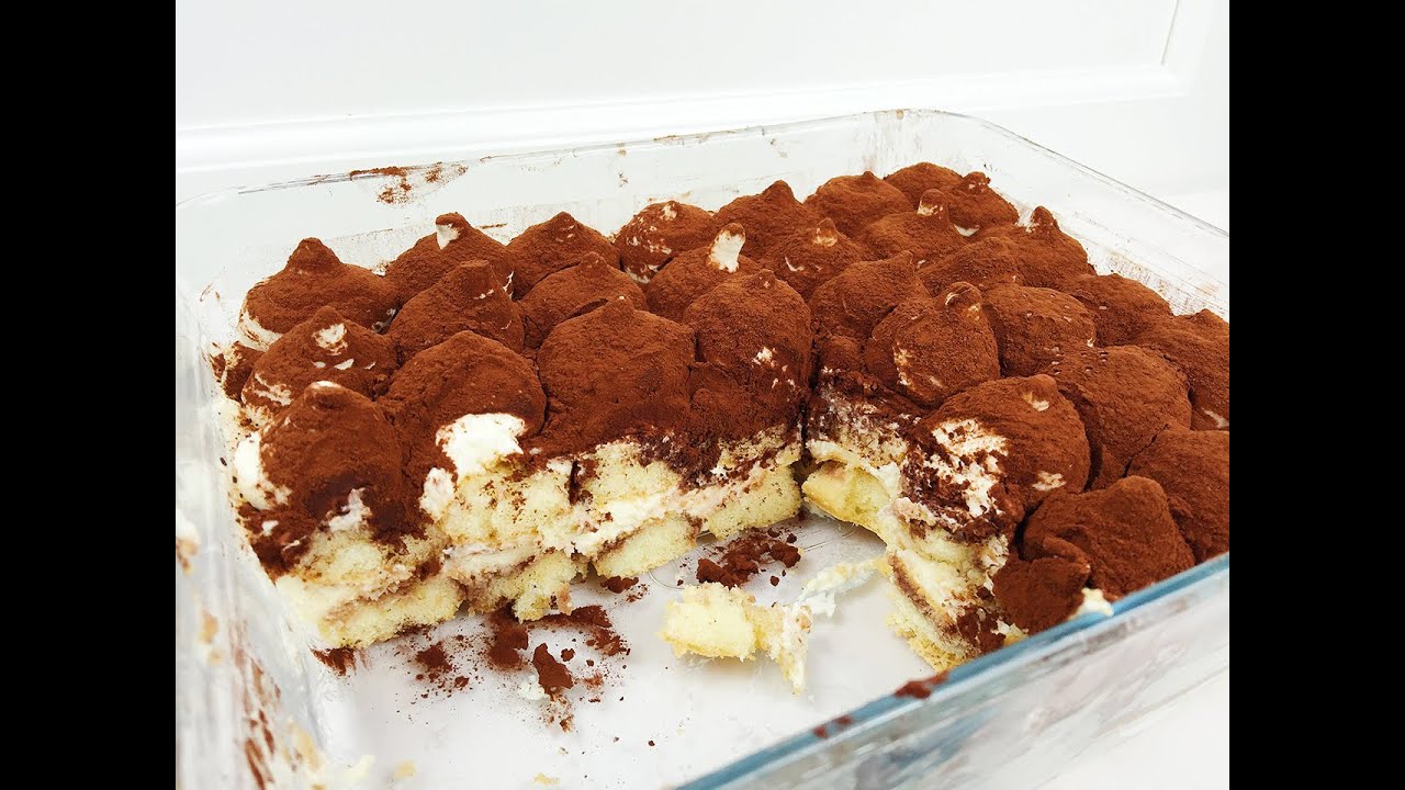 Bestes Tiramisu Rezept ohne Ei und ohne Alkohol - YouTube