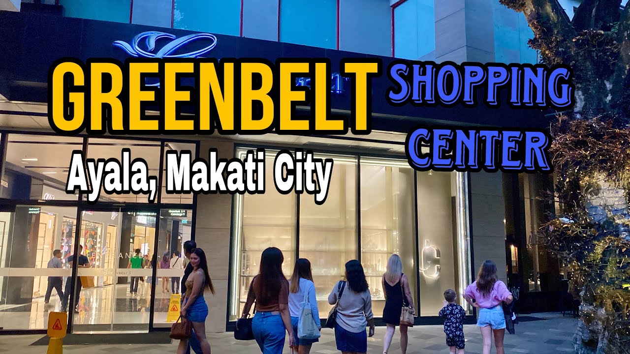 GoPro Greenbelt Mall Ayala Center Walking Tour Overview Makati Philippines  by HourPhilippines.com 