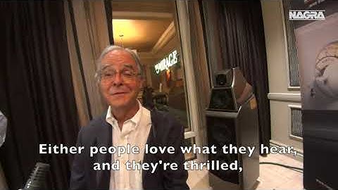 NAGRA TESTIMONIALS  : PETER MCGRATH from Wilson Audio at CES 2015
