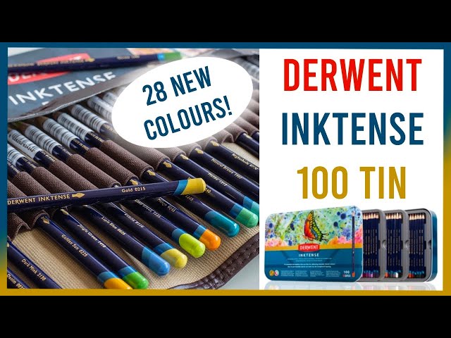 Review of the Derwent Inktense ink pencils