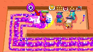 CHUCK's HYPERCHARGE BROKEN UNLUCKY TEAM !| Brawl Stars 2024 Funny Moments & Glitches & Fails 1218