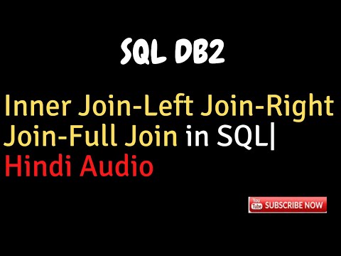 IBM DB2 Joins - (Inner, Left,Right, Full outer join)