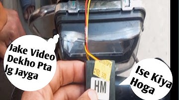 Ktm Style Indicator In Splendor Plus 🔥🔥🔥  #Rider96