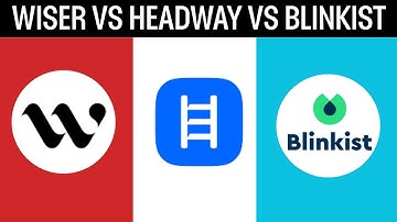 Wiser vs Headway vs Blinkist (2025): Which Book App Is Best?