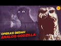 Operasi bedah kostum godzilla terkutuk  analog horror godzilla