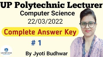 UP Polytechnic Paper Answer key | Complete Solution for UPPSC exam 2022