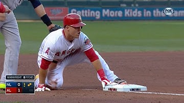 2014 ASG: Trout opens the scoring with an RBI triple