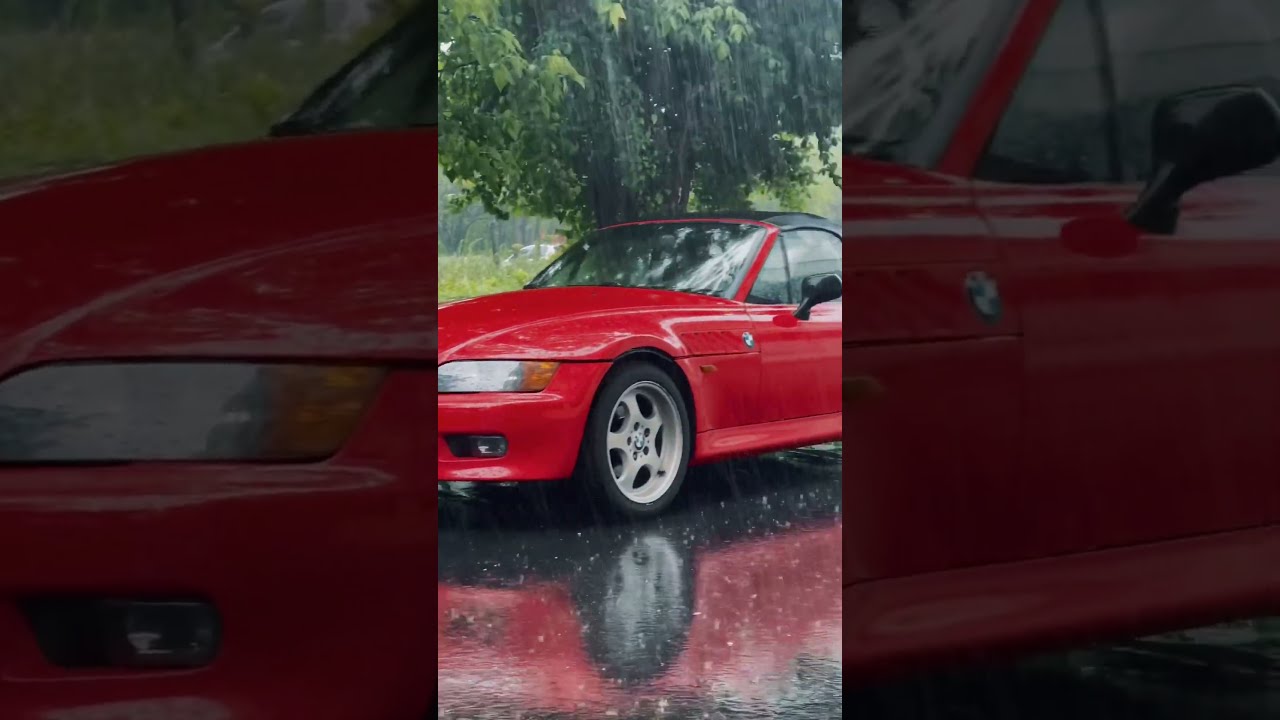  96 BMW Z3 In The Rain