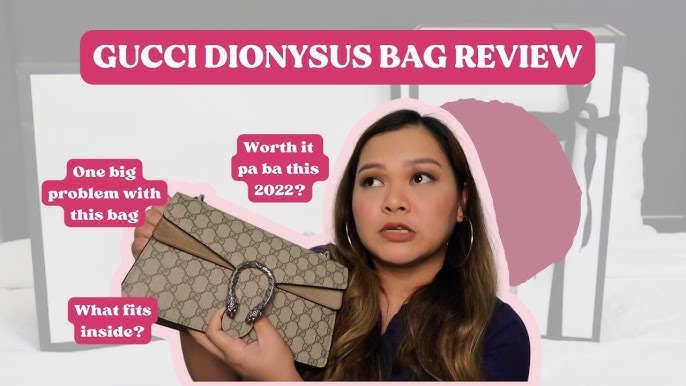Gucci Dionysus Medium Review + Size Comparison 
