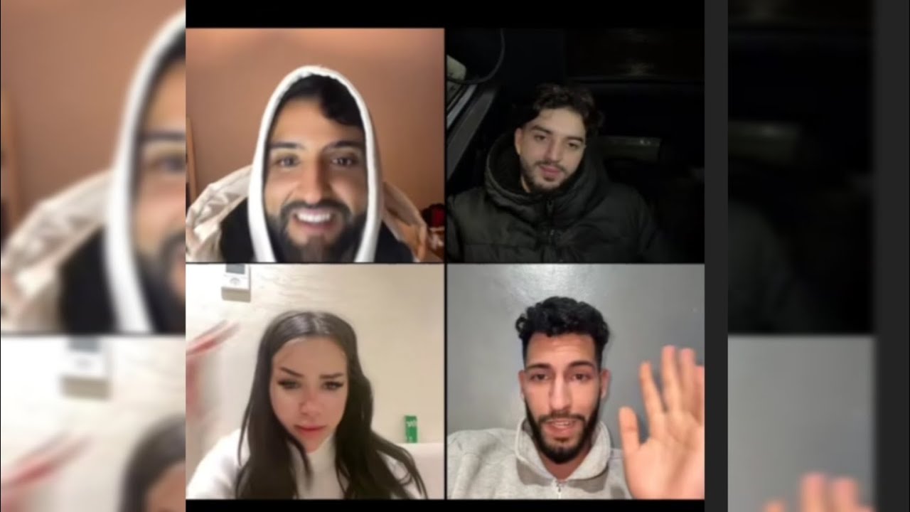 حمزة مع مريم أو ريفي أو مراد جزائري ، حمزة حكى على أجواء الحفلة ،😁 وتصدم في القصباوية من شافها 🥰💕