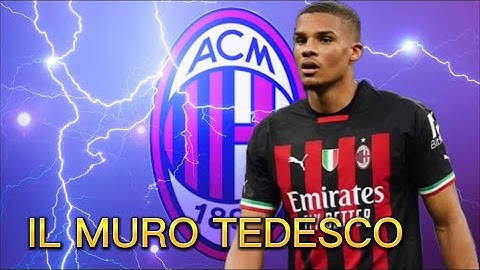MILAN NEWS : THE GERMAN WALL, MILAN’S NEW STARTER ⁉️❤️🖤 #milan  #acmilan #soccer #calcio #seriea