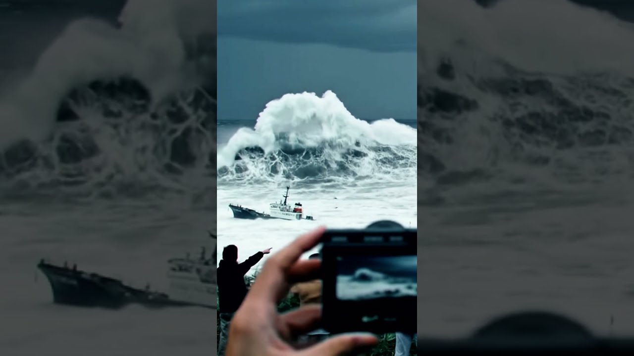 Monstrous Tsunami Strikes Japan S Port Obliterated In Seconds Scary