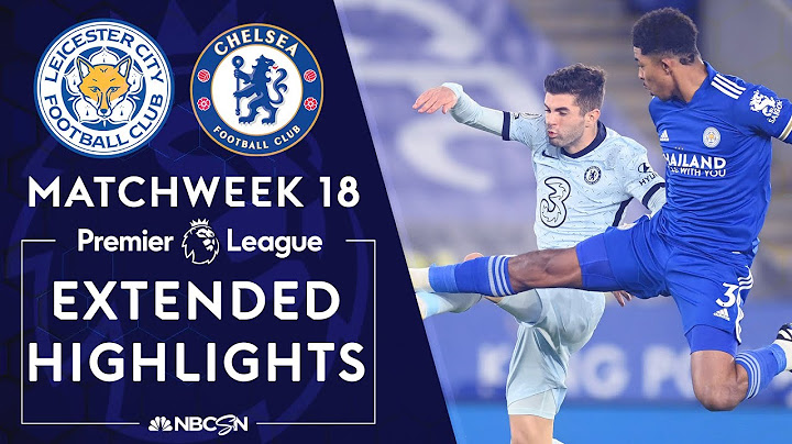 Leicester City v. Chelsea | PREMIER LEAGUE HIGHLIGHTS | 1/19/2021 | NBC Sports