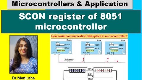 scon register of 8051 microcontroller