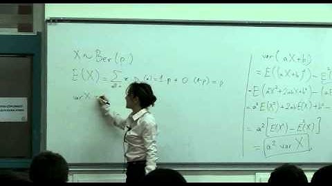 Probability & Random Variables - Week 5 - Lecture 2 - Properties of Expectation&Variance, Joint PMFs