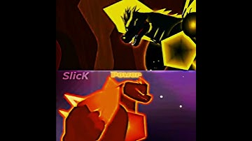 Space Godzilla (zylla) vs space Godzilla (slick) #slick  #zylla