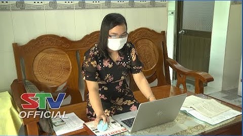 STV - Cù Lao Dung: Trên 88% học sinh THCS tham gia học trực tuyến
