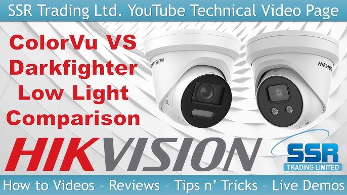 8MP (4K) Hikvision 180° Panoramic ColorVu Liveguard IP Cameras