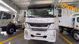 มาดูรถใหม่ #mitsubishi FUSO สวยดีเหมือนกัน...