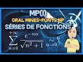 Mpi sries de fonctions  oral corrig minesponts mp quivalent dune srie exponentielle