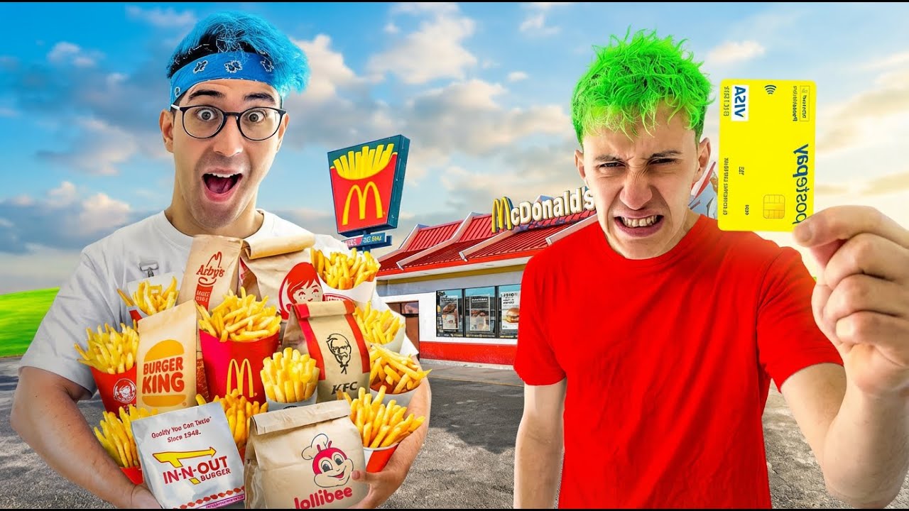 MON3Y HO PAGATO TUTTO il CIBO con la TUA CARTA DI CREDITO per 24 ORE ! (HO SPESO TROPPO) !